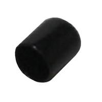 American Lighting Black Plastic Medium Base String End Cap